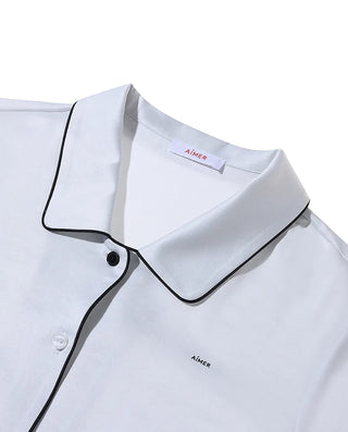 Aimer Print Pajama Set