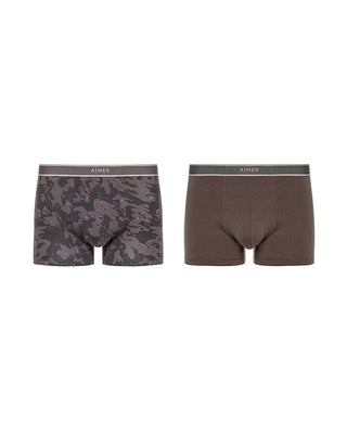 Aimer Men 2-Pack Trunks With Gift Box