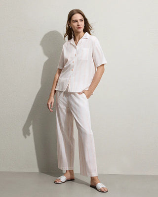 Aimer Short Sleeve Pajama Set