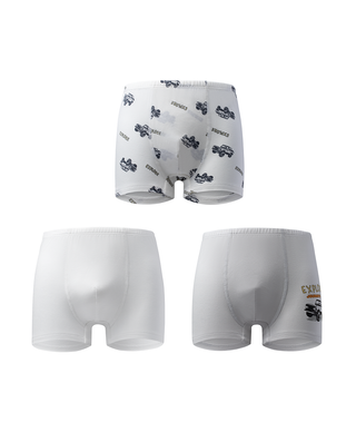 Aimer Kids Modal 3 Packs Boyshorts For Boys