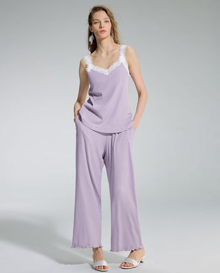 AIMER 3-Piece Long-Sleeved Loungewear Set