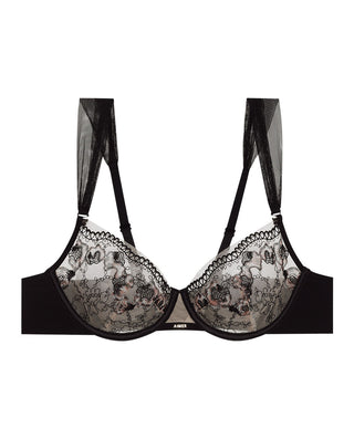 AIMER Lace Embroidered Lightweight Bra