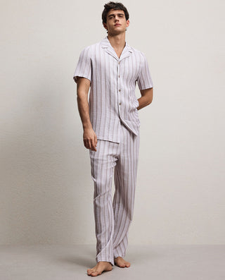 Aimer Men Algae Sleepwear Set
