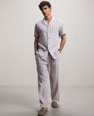 Aimer Men Algae Sleepwear Set