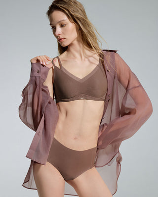 AIMER Milk Soft Support Thin Cup Bra