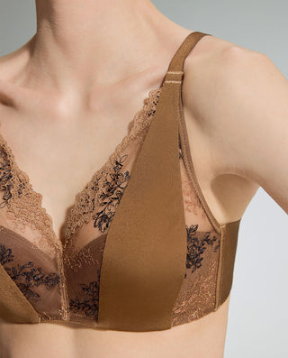 AIMER Embroidered Thin Cup Bra