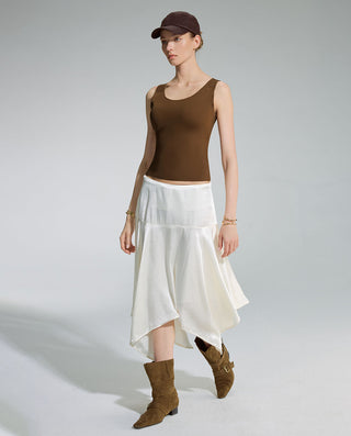 AIMER Seamless Soft Touch Wide Strap Bar-In Vest