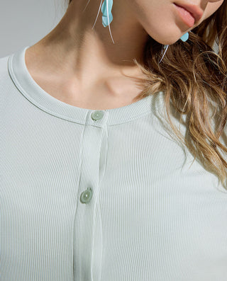 AIMER 3-Piece Long-Sleeved Loungewear Set