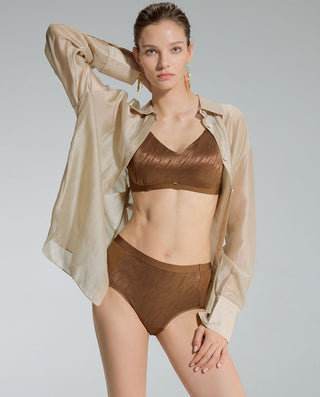 AIMER Wireless T-Shirt Breathable Padded Bra