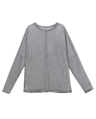 AIMER Crew Neck Long-Sleeve Top