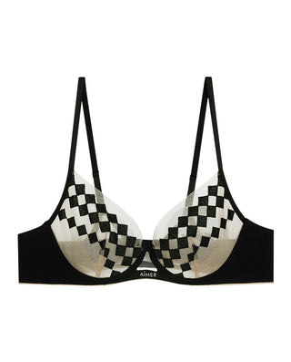 AIMER Demi Cup Soft Support Thin Molded Bra
