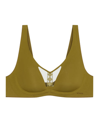 AIMER Deep V Soft Support Thin Molded Bra