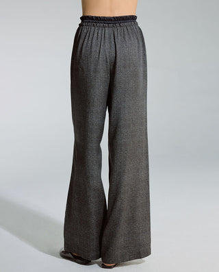 AIMER Mulberry Silk Waistband Pants