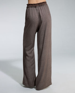 AIMER Mulberry Silk Waistband Pants