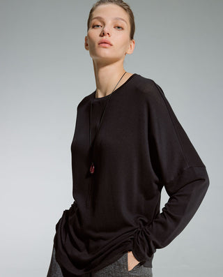 AIMER Crew Neck Long-Sleeve Top