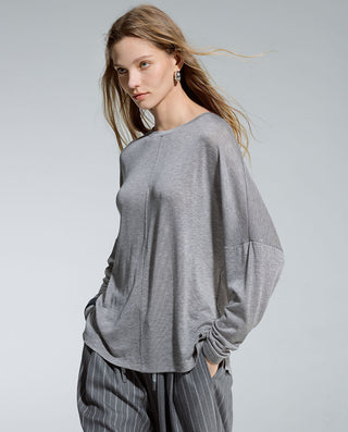 AIMER Crew Neck Long-Sleeve Top