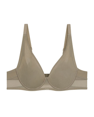 AIMER Milk Soft Support Thin Molded Cup Hidden Hole Bra