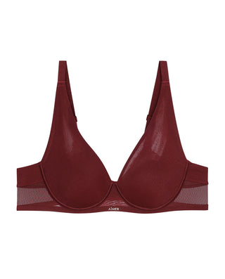AIMER Milk Soft Support Thin Molded Cup Hidden Hole Bra