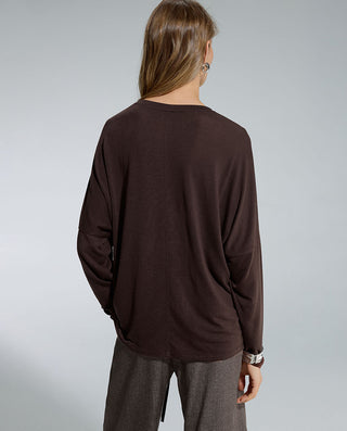 AIMER Crew Neck Long-Sleeve Top