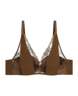 AIMER Embroidered Thin Cup Bra