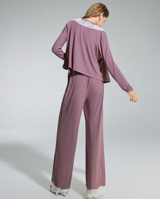 AIMER Algae Lite Collar Long-Sleeve Top