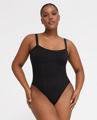 Aimer Cloud-Knit Sculpting Bodysuit