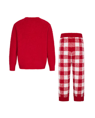 AIMER KIDS Shaun the Sheep Long-sleeved Loungewear Set