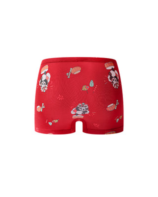 AIMER KIDS Panda Mid-Rise Boyshorts For Boys