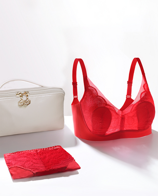 Aimer Wireless Bra & Panty Set with Storage Bag