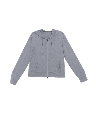 AIMER Ice Touch TrueMilk Knit Hoodie