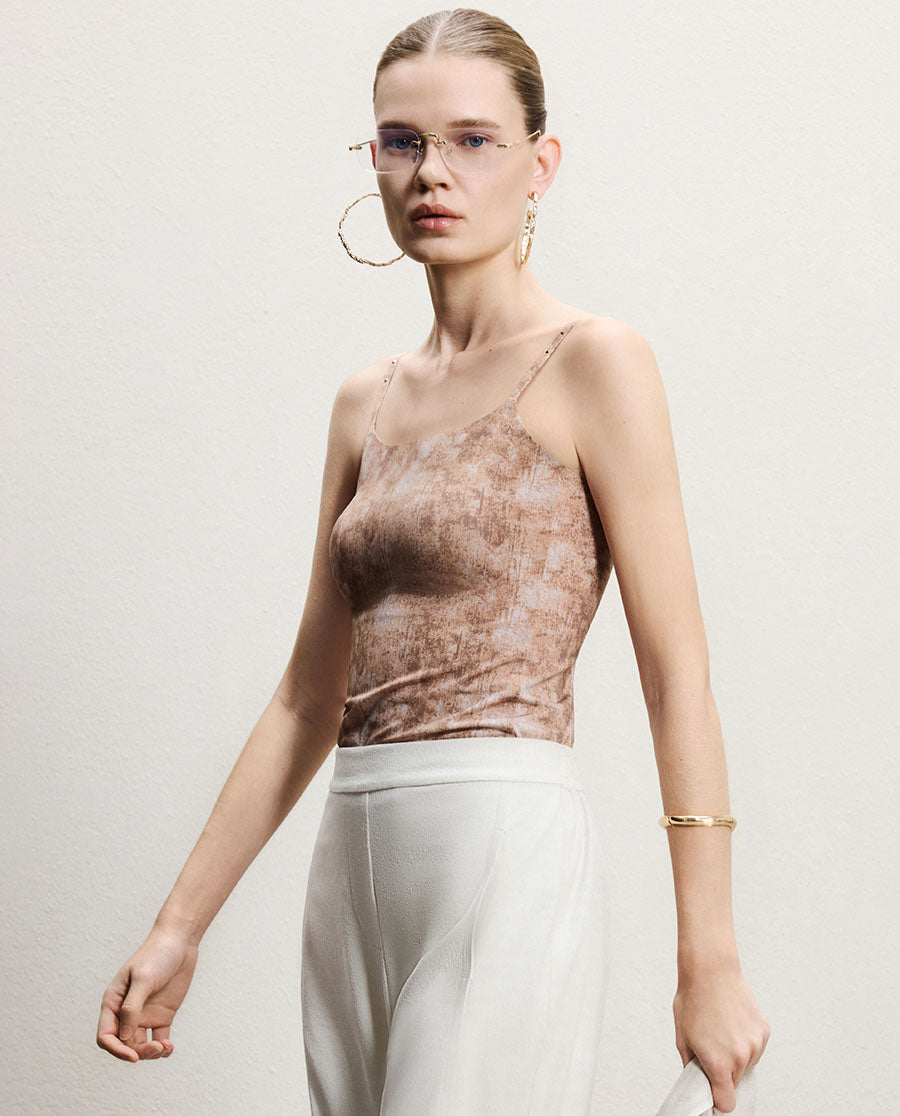 AIMER CHUANG Spaghetti Strap Top