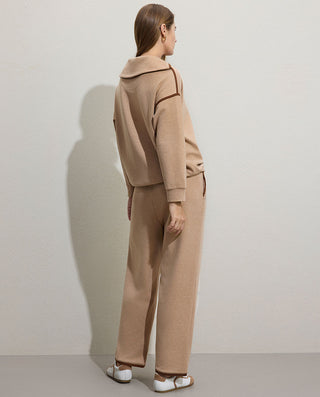 Aimer V-Neck Long-Sleeve Set