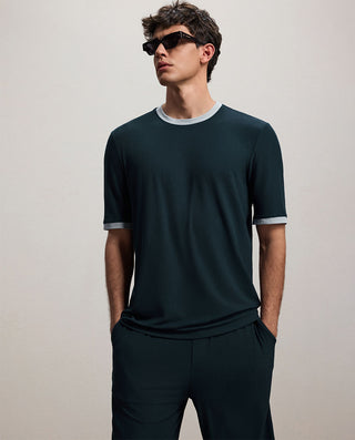 Aimer Men Algae Sleepwear Loungewear Set