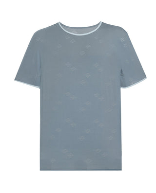 Aimer Men Milky Crewneck Short-Sleeve Top