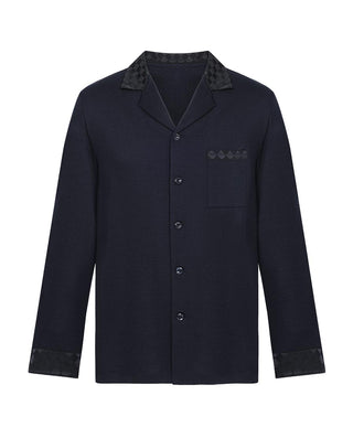 AIMER MEN Classic Collared Lounge Top
