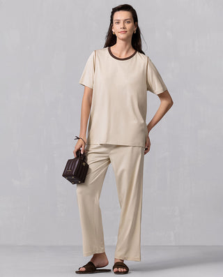 Aimer Short Sleeve Pajama Set