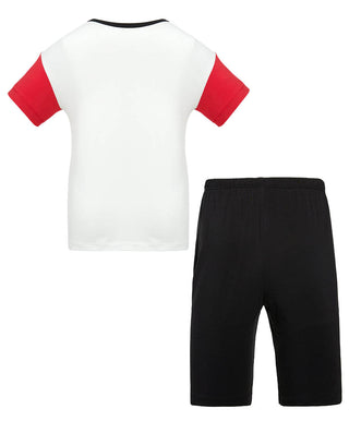 Aimer Kids Short-sleeved Homewear Set For Boys