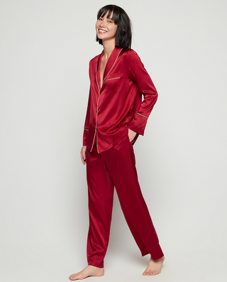 Aimer Silk Classic Pajamas Set