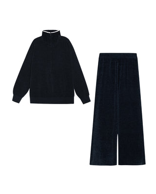 AIMER Pullover Long Sleeve Pants Set