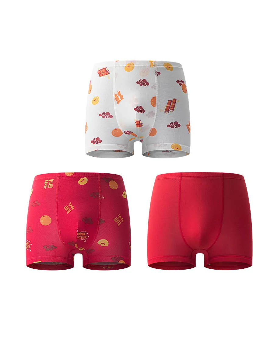Aimer Kids 3-Pack Modal Mid-Rise Underpants