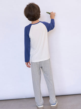 Aimer Kids Long-sleeved Homewear Set For Boys