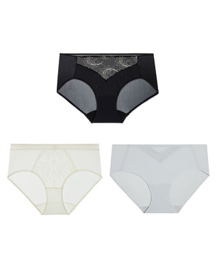 Aimer Mid-rise Boyshorts 3 Packs