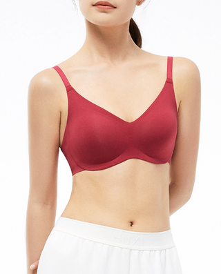 HUXI Wireless Deep V T-Shirt Bra