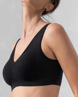 Aimer Deep-V Wireless Vest Style Bra