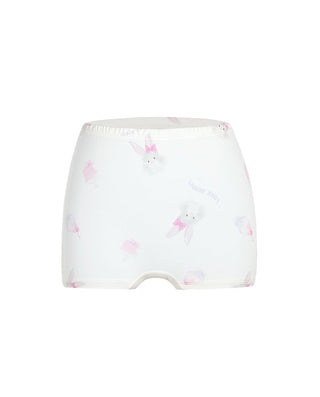 Aimer Kids Milk Mid-rise Boyshorts For Girls