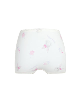 Aimer Kids Milk Mid-rise Boyshorts For Girls