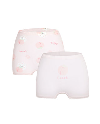 Aimer Kids 2 Packs Modal Mid-rise Boyshorts For Girl