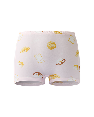 AIMER KIDS Animal Pattern Mid-rise Boyshorts for Girls 3 Packs