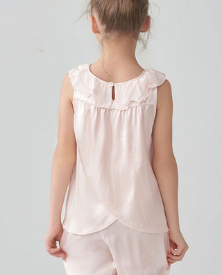 Aimer Mulberry Silk Pullover Sleeveless Top