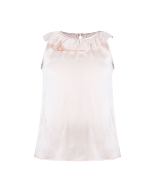 Aimer Mulberry Silk Pullover Sleeveless Top